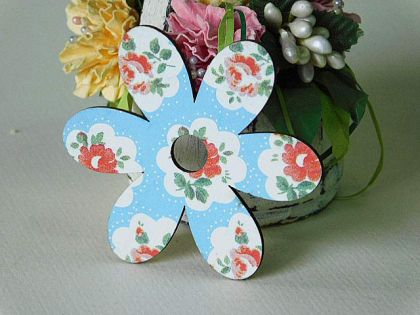 Цвете - синьо Рози