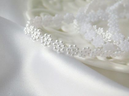 Наниз цветенца - Бяло - 0,70 см.-  1.00 м.
