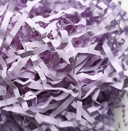 Хартиени ленти за декорация  гофрирани - Светло лилаво