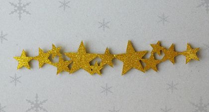 Филц - Брокатени звезди Злато