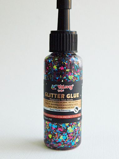 Брокатен контур за декорация 50мл. - Gold Blue and RED