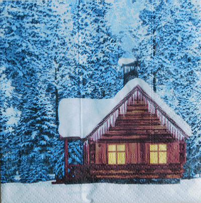 Салфетка Winter house