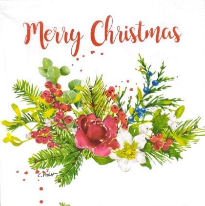 Салфетка Floral christmas 333001341