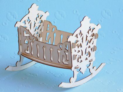 Елементи за експлодираща кутия - Бебешко легло люлка