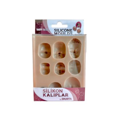 Силиконов молд - BABY FACES - 13,00 х10,00 см
