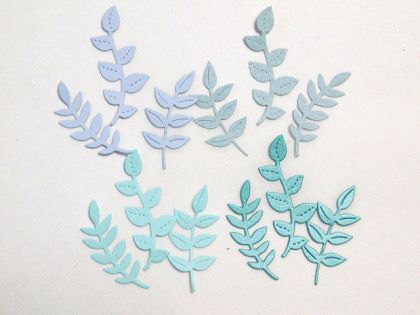 Листа - Син микс - 12 елемента