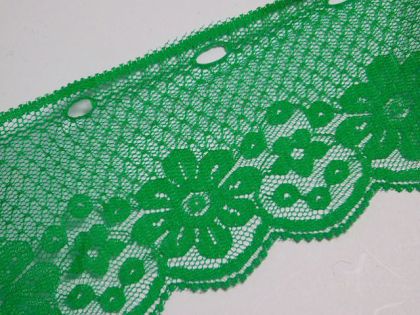Дантела - Зелено - 4 м. / 6 см.