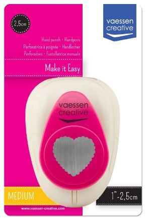 Перфоратор 2.50 см - Heart Scallop - 2,30 х 2,40 см
