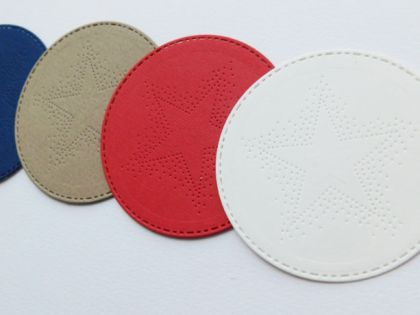 Елементи от хартия - Рамка Звезда - 4 бр.