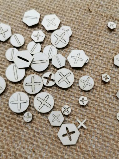 Елемети - Винтове - 100 бр.