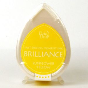 Бързосъхнещ пигментен тампон - BRILLIANCE - Sunflower Yellow
