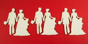 Младоженци  - 3 бр.