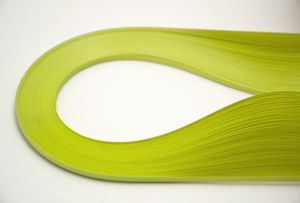 Квилинг хартия - лимонено жълт - 100бр. - 35см.