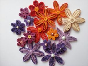 Квилинг хартия - светло сив - 100бр. - 35см.