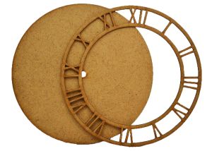 Основа за Часовник (римски цифри) - 20см.