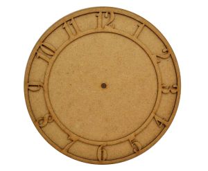 Основа за Часовник (арабски цифри) - 25см. 
