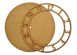 Основа за Часовник (арабски цифри) - 25см. 