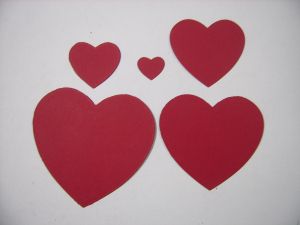 Сърца - 5бр.