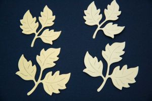 Листа от перлен картон - 4 бр.