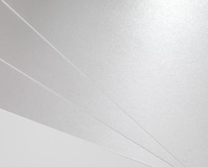 Перлен картон - Sirio Перлен бяло - A4