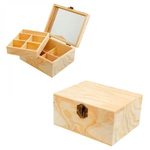 Кутия за бижута (бижутиерка) - 15х12х7,5см.