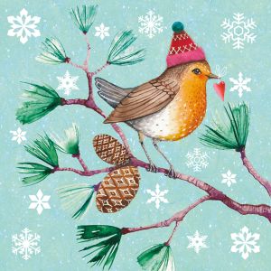 Салфетка - Winter Bird