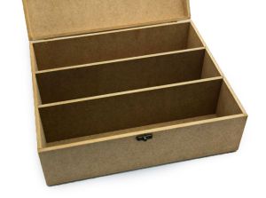 Кутия с 3 разделения - 34.5х30х12.5см.