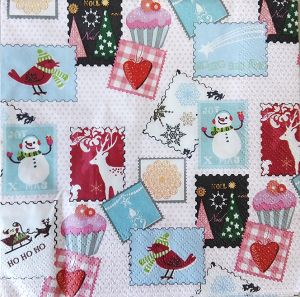 Салфетка Winter Stamps 611337