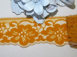 Дантела - Охра - 1м.