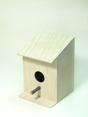 Къщичка за птици -  12,00 х 9,50 х 17,50 см