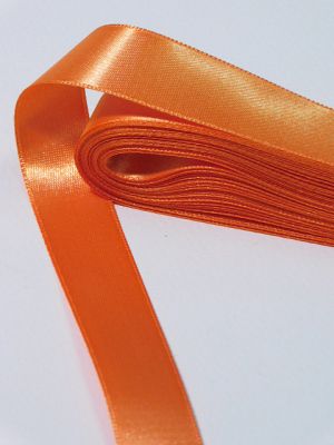Панделка сатен - Оранжево- 10 м №46