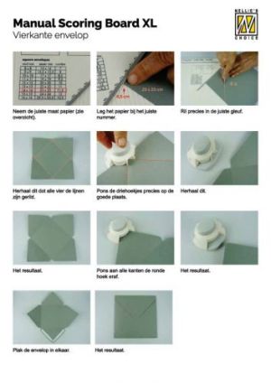 Дъска за биговане - NELLIES SCORING BOARD XL- 30 х 30 см