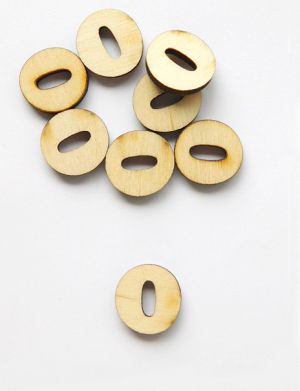 Цифра -  Нула /  0 /- 1 бр