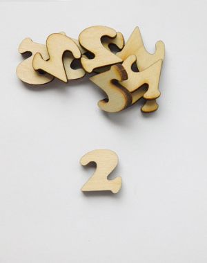 Цифра -  Две / 2 /- 1 бр