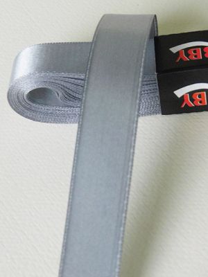 Панделка сатен - Оловно сиво - 10 м. №44