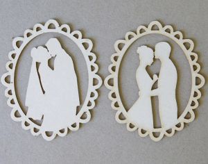 Рамка  Младоженци - 2 бр.