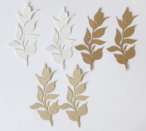 Листа от перлен картон - 6 бр.