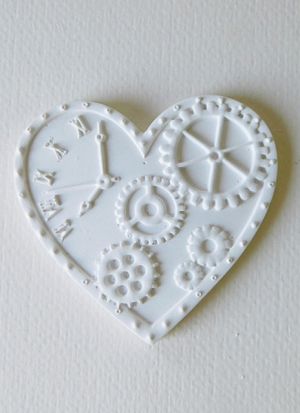 Сърце Зъбни колела - 7,00 х 7,00 см