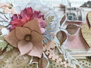 Цветя - перлени - 9 бр.