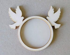 Шейкър заготовка - Рамка Гълъби