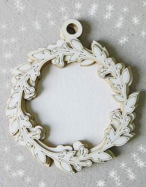 Шейкър заготовка - Коледен Венец