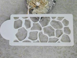 Шаблон - Stones - 22.6 х 11.30 см