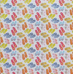 Комплект дизайнерска хартия - Summer Vibes - 12  листа