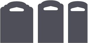 Перфоратор за тагове - три размера