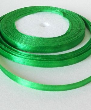 Панделка сатен - Пролет зелено -20 м. №111