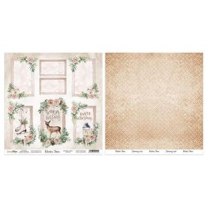 Дизайнерска хартия -  WINTER TIME - 12 листа