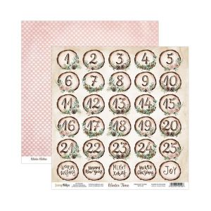 Дизайнерска хартия -  WINTER TIME - 12 листа