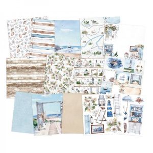 Дизайнерска хартия - BEYOND THE SEA - 12 листа