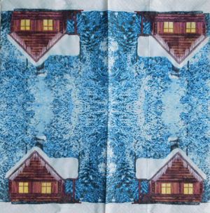 Салфетка Winter house