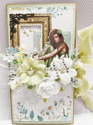 Панделка Шифон - Киви - 8.00 м.